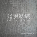 Tricot de chaîne en daim gaufré pour le textile à la maison